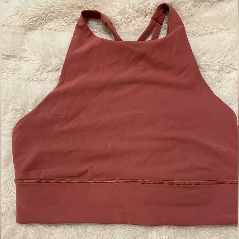 LULULEMON Energy High-Neck Longline Tough Bra